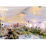 Commercial Luxury Wedding Tents Permanent 12m Span Marquee Party Event Tents for sale