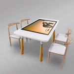 Restaurant LCD Interactive Touch Screen Table Capacitive 55inch Android for sale
