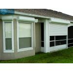 0.25mm Aluminum Hurricane Window Shutters With PU Foam for sale