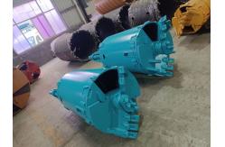 China 130*130 Piling Soil Drilling Bucket Single Cut Clay Drilling Bits 3000mm supplier