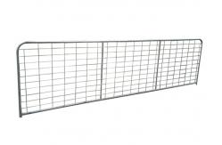 China 5mm Wire Diameter Wire Mesh Farm Gates , 1.2m Height I Stay Steel Livestock Gates supplier