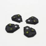 Customized Thickness Silicone Rubber Keypads with Optional Backlight -40C To 250C for sale