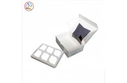 China Single Mini Cupcake Boxes For Dessert Embossing Glossy Lamination supplier