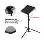 150cm Retractable Laptop / Projector Floor Tripod Stand With Phone Holder