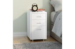 China mobile drawer metal Nightstand supplier
