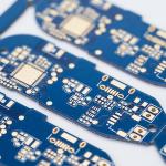 Blue FR4 SMT PCB Assembly Manufacturers 1 Oz Four Layer PCB Immersion Gold