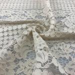 Customized 150cm Nylon Cotton Guipure Lace Fabric 3d Lace Fabric By The Yard for sale