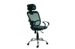 China Durable Adjustable Home Office Computer Chair With Headrest / Mesh Back supplier