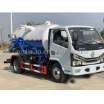 Factory  DFAC Dongfeng 5CBM Vacuum Suction Septic Sewage Fecal Suction Truck