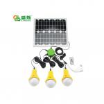 ODM Dimmable 3pcs*3W LED Solar Emergency Lights 5200mah For Universities for sale