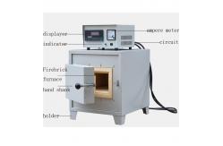 China Ceramic Fiber Ashing Lab Muffle Furnace High Temperature 1200C supplier