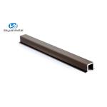 2.4m Aluminum U Profiles , Straight Edge U Shape Aluminum Channel ODM Available