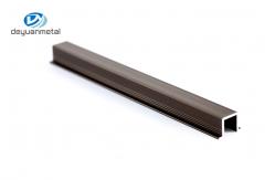 China 2.4m Aluminum U Profiles , Straight Edge U Shape Aluminum Channel ODM Available supplier