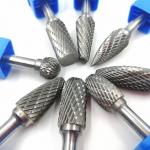 Polishing Tungsten Carbide Burr Bits  Rotary Tool Grinding Bits Wear - Resistance for sale