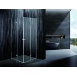 Functional Corner Shower With 6/8mm Tempered Glass And  Aluminium Profile With Chrome for sale