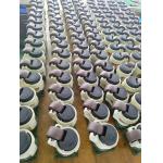 Heavy-Duty Adjustable Leveling Casters With TPR Wheels & Precision Bearings