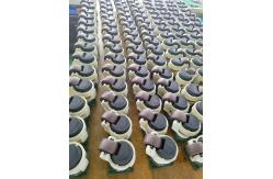 China Heavy-Duty Adjustable Leveling Casters With TPR Wheels & Precision Bearings supplier