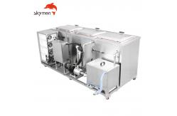 China Three Tanks Heated Ultrasonic Cleaner 1200W 38L DPF Ultrasonic Auto Parts Cleaner supplier