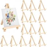 9.5 Inch Natural Wooden Easel Stand For Painting , Foldable A Shaped Wooden Art Easel for sale