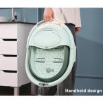 1KG Plastic Collapsible Foot Tub Folding Barrel With Cover