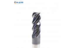 China 1/2 In Square End Mill 4 Flutes Cutting Tool supplier