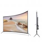 55 inch Smart TV 4K Ultra HD LED Curved Big Screen wifi inteligentes Television for sale