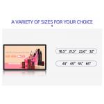 Qtenboard 2K LCD Digital Signage Factory OEM/CKD Support CE/FCC Certified 1Yr Warranty Fast Shipping Digital Signage for Mall CMS for sale