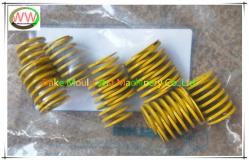 China Dmould spring with yellow,green,tawny and competitive price at a good quality supplier