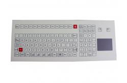 China 108 Keys Scratch Proof IP67 Membrane Switches Keyboard supplier