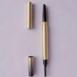 Custom Waterproof  Auto Eyebrow Pencil With Brush Silk Screen Printing