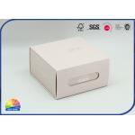 1c Print Minimalism Style Folding Drawer Gift Box Foil Hot Stamping for sale