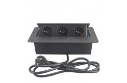 China Multiple Desk Mount Power Outlet Kitchen Pop Up Furniture Socket supplier