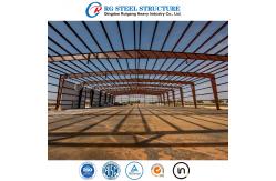 China Prefabricated Light Steel Structure Construction Building Metal Warehouse With Office supplier