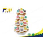 OEM ODM Cardboard Cake Display Stand Digital Printing Environmental Protection