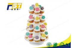 China OEM ODM Cardboard Cake Display Stand Digital Printing Environmental Protection supplier