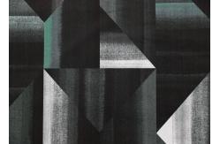 China Gradient Printed Recycled Cotton Canvas / 14OZ Canvas For Bags And Shoes supplier