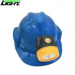 2.8AH LED Mining Cap Lights Safety Rechargeable Lightweight 10000 Lux 3.7V for sale