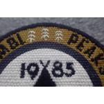 Circle High Density Custom Embroidered Back Patches for sale