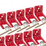 Powder Coating Fire Extinguisher Bracket for DCP Extinguisher Wall Mount Punching Mold for sale