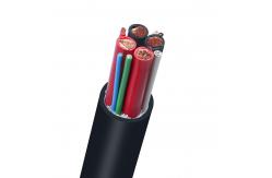 China Automobile Servo Tracking EV Charger Cable with Oxygen Free Copper Stranded Conductor supplier