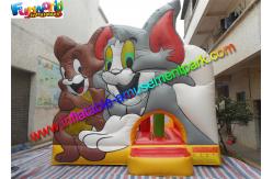 China Amazing Tom And Jerry Commercial Bouncy Castles Inflatable Jumping House Water - Proof supplier