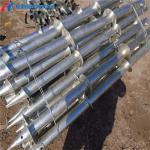 Directly Buried Helix Ground Anchors Galvanized Photovoltaic Bracket Helix Screw Piles for sale