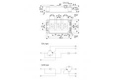 China IGBT Power Module BSM100GAR120D  IGBT-modules MITSUBISHI igbt power module supplier