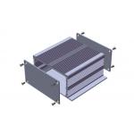 6063 6005 Black Anodized Extruded Aluminum Box Electrical Cover