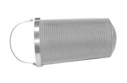 China 150mm Diameter 400 Microns Mesh Cylinder Strainer Micro Porous supplier