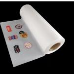 Milk White PEShot Melt Glue Film , Polyester Adhesive Film 0.12mm Thick 50cm Wide 100yards Long for sale