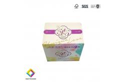 China Custom Luxury Soap Packaging Box Cardboard FSC Recycle With Window supplier