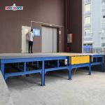 10000 Kgs Hydraulic Dock Leveler Electric 10Ton Loading Unloading Platform