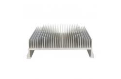 China Rectangular LED Bar Heatsink Profile Extrusion Aluminum Heat Sink In Power Amplifier supplier