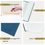 Metal O Wire Softcover Spiral Planner 2023 Customization Yearly Agenda